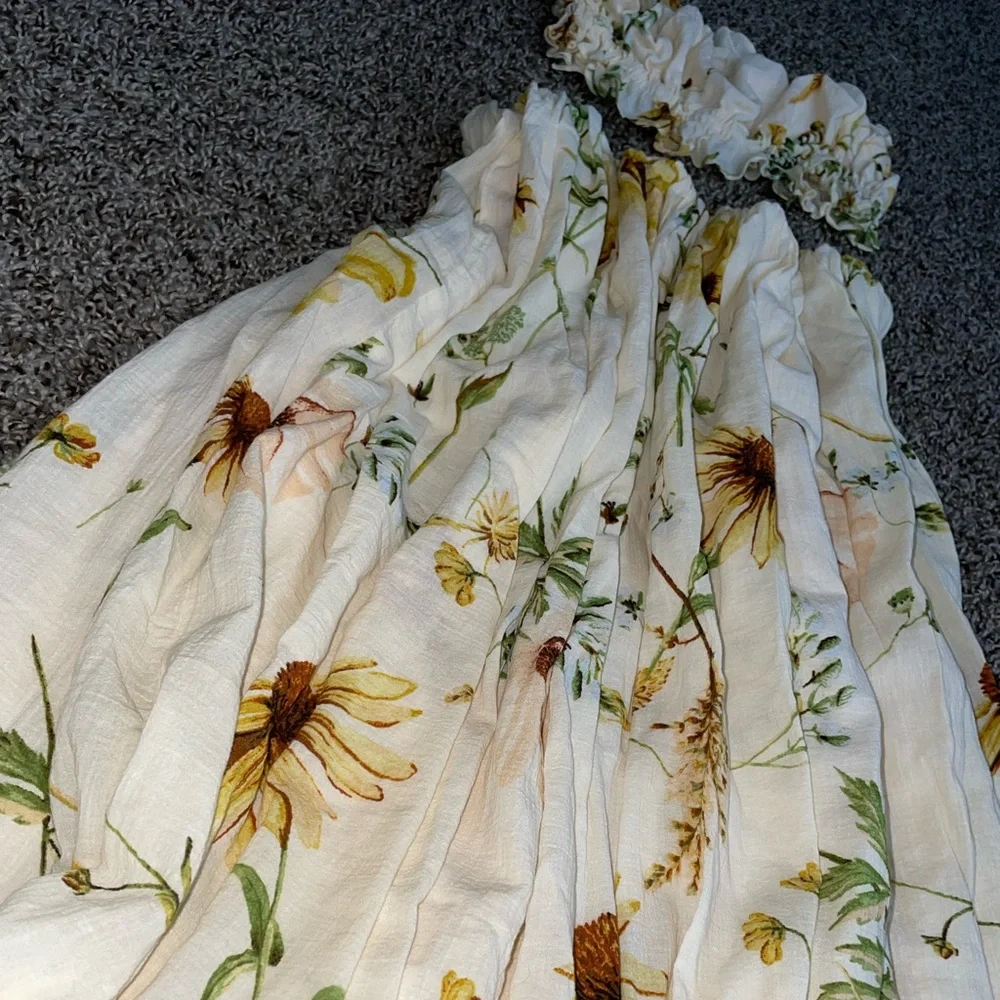 H&M Floral Tube Top & Long Skirt Set - Picture 3 of 6